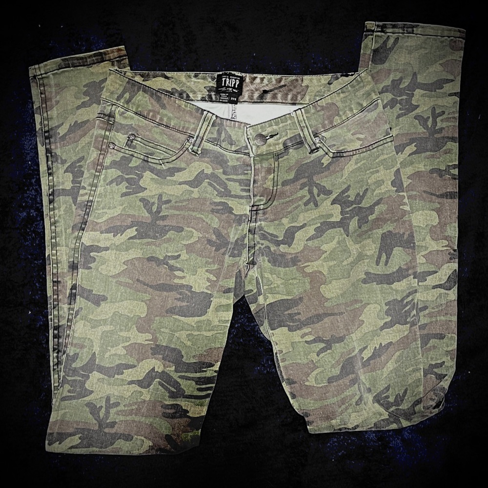 tripp nyc camo jeans 🖤